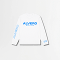 1002-2 LONGSLEEVE- BLAUW/WIT