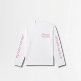 2010 LONGSLEEVE-ROZE/WIT