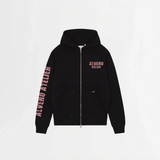 5001 ZIPPER ZWART/ROZE