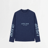 7036 LONGSLEEVE DONKERBLAUW