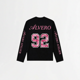 6001 LONGSLEEVE - ZWART/ROZE