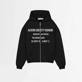 9001 ZIPPER ZWART
