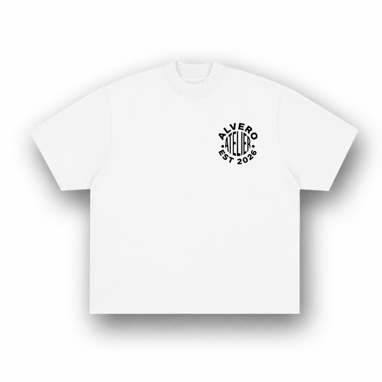 2002 T-SHIRT-WIT/ZWART