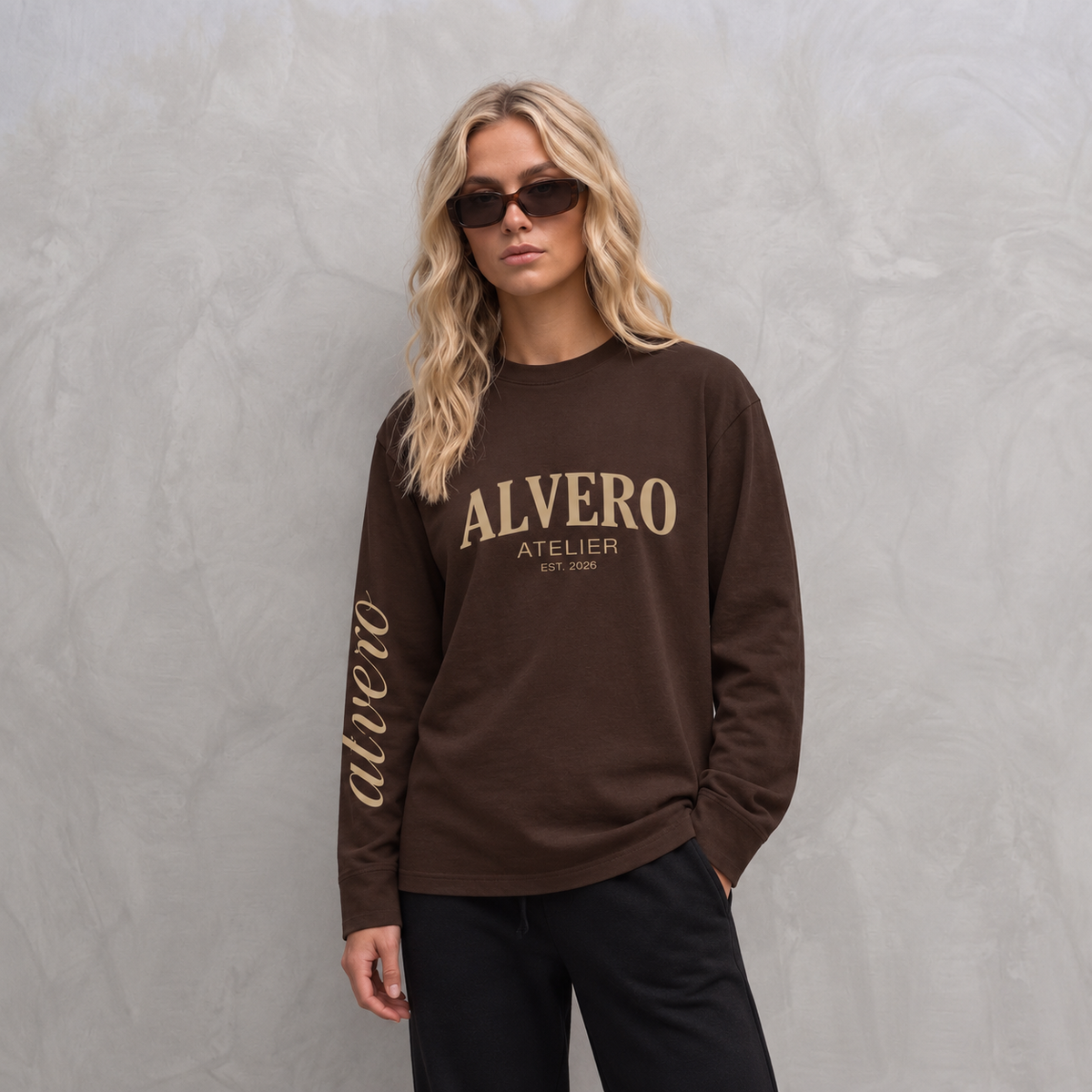 9039 LONGSLEEVE BRAUN