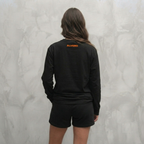 1003-1 LONGSLEEVE- ORANJE/ZWART