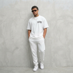 1012 T-SHIRT- WIT/ZWART