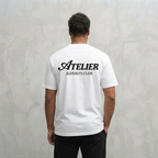 1012 T-SHIRT- WIT/ZWART