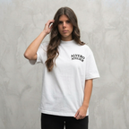 1012 T-SHIRT- WIT/ZWART