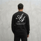 1013 LONGSLEEVE- ZWART/WIT
