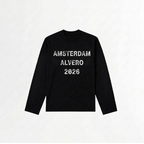 8024 LONGSLEEVE ZWART/WIT