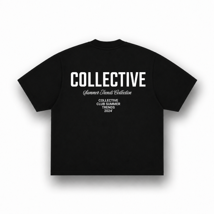 2001 T-SHIRT ZWART/WIT