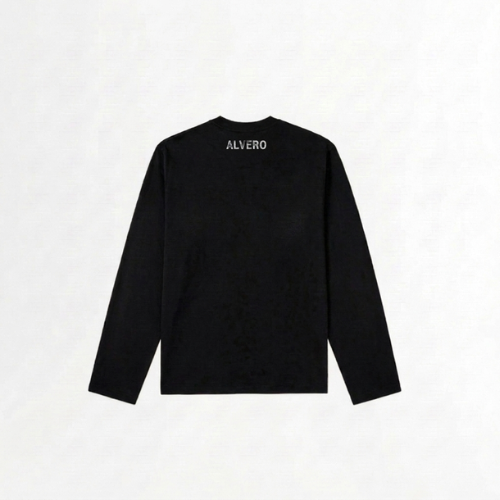 8024 LONGSLEEVE ZWART/WIT