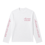 2010 LONGSLEEVE-ROZE/WIT