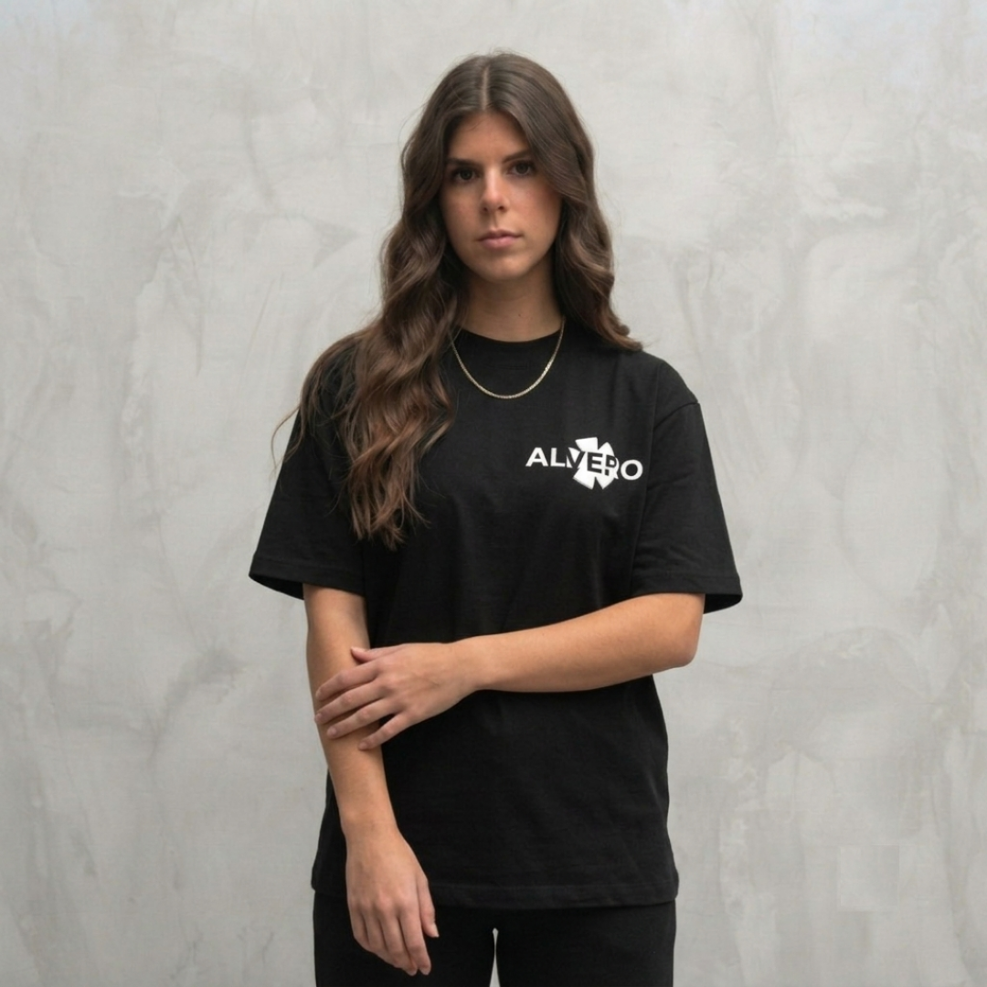 4001 - T-SHIRT NOIR/BLANC