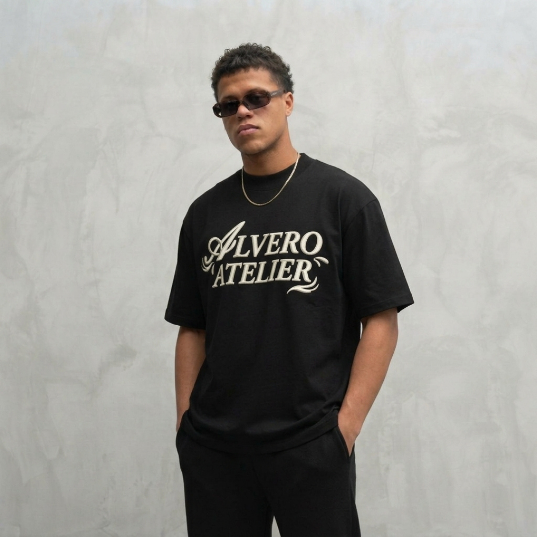 3034 T-SHIRT NOIR/BLANC