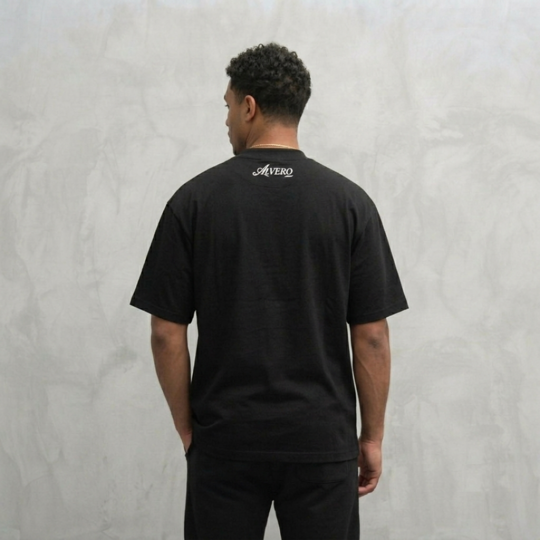 3034 T-SHIRT NOIR/BLANC