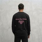 3032- LONGSLEEVE ZWART/ROZE
