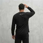 3030 T-SHIRT MANCHES LONGUES NOIR/BLANC
