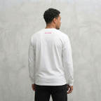 3029 MANCHES LONGUES BLANC/ROSE