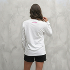 3029 MANCHES LONGUES BLANC/ROSE