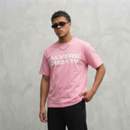 3027 T-SHIRT ROSE/BLANC