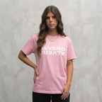 3027 T-SHIRT ROSE/BLANC