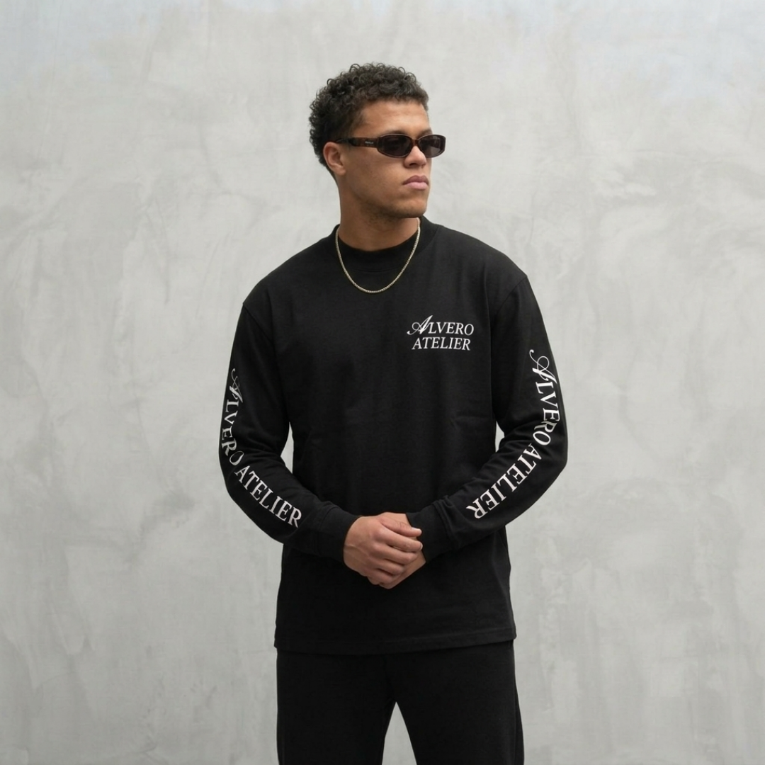 2026 LONGSLEEVE- ZWART