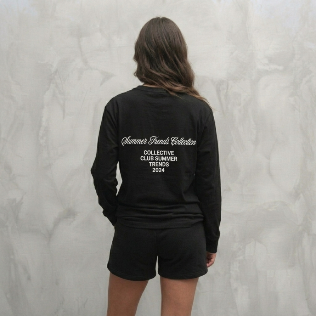 2006 LONGSLEEVE - ZWART/WIT