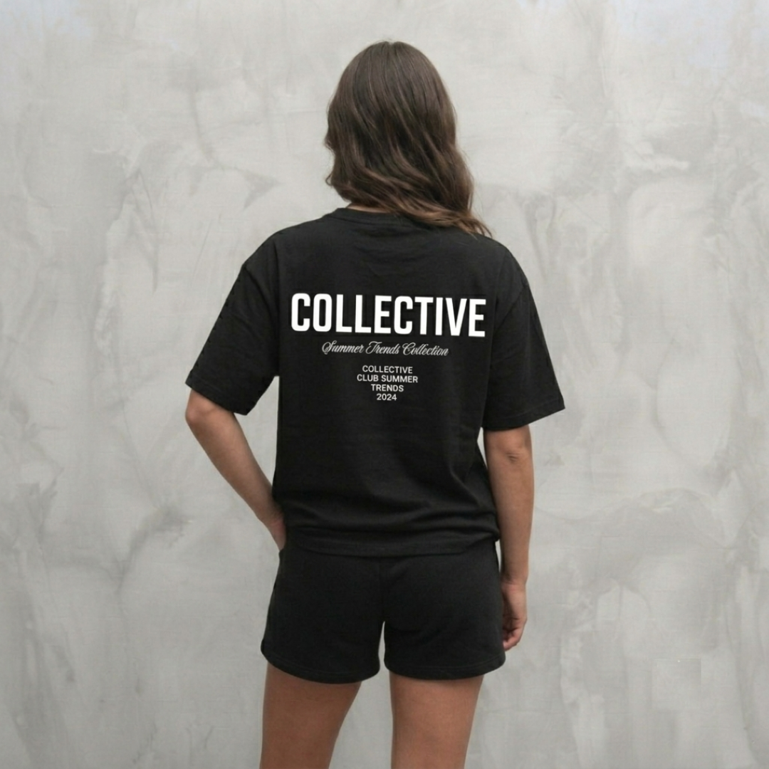 T-SHIRT 2001 NOIR/BLANC