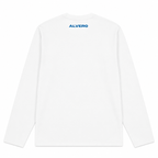 1002-2 LONGSLEEVE- BLAUW/WIT