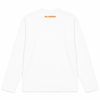 1002-1 LONGSLEEVE- ORANJE/WIT