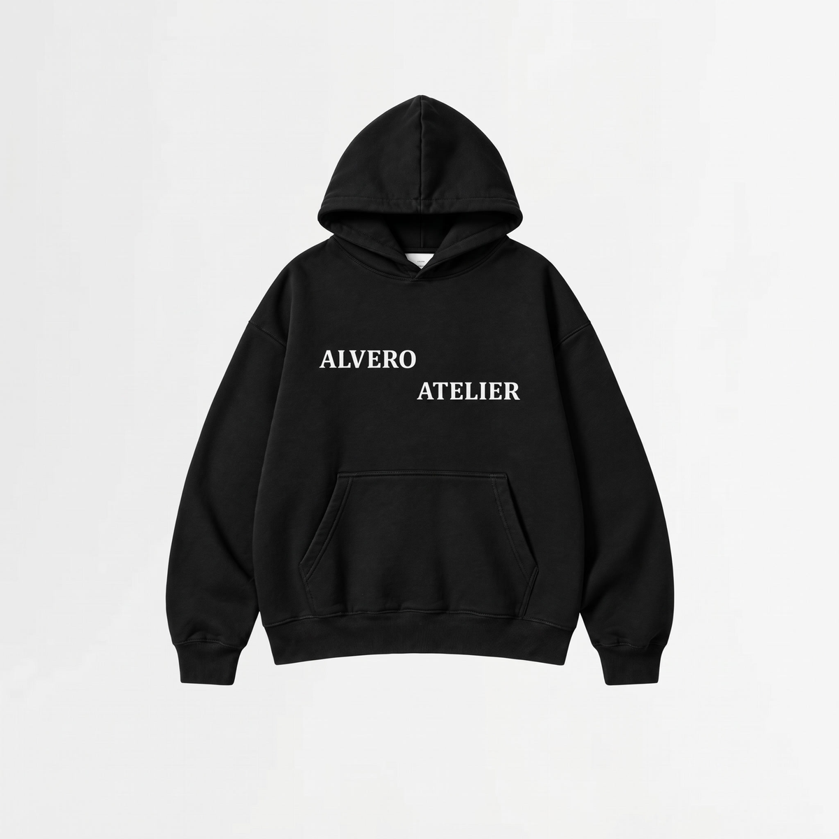 7054 HOODIE SCHWARZ