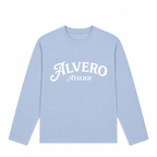 1016 LONGSLEEVE- BLAUW/WIT