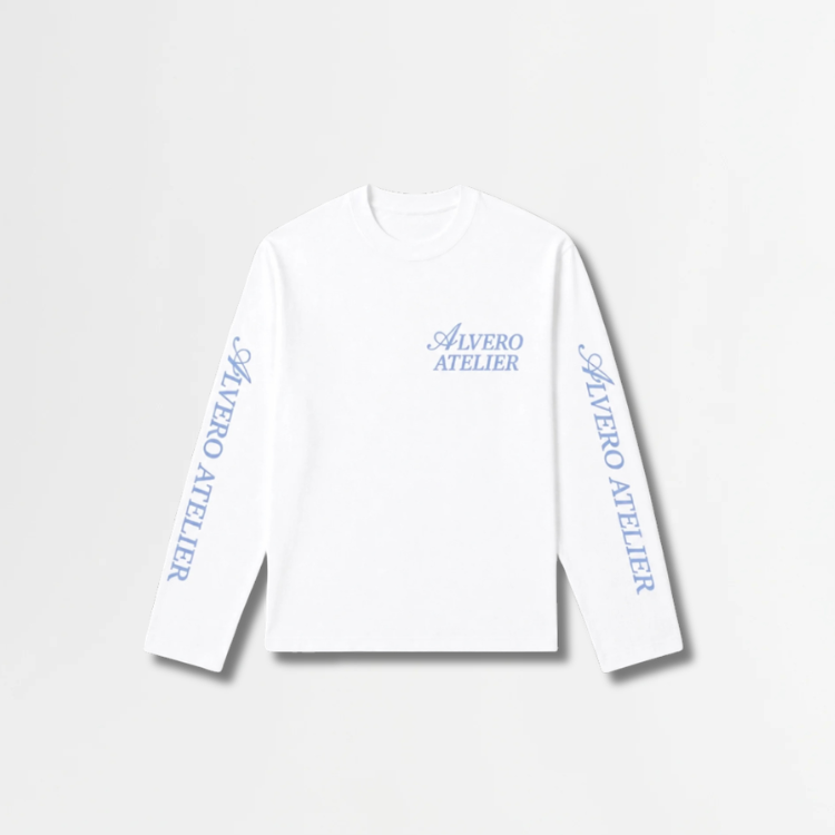 2004 LONGSLEEVE- BLAUW/WIT