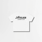 1012 T-SHIRT- WIT/ZWART