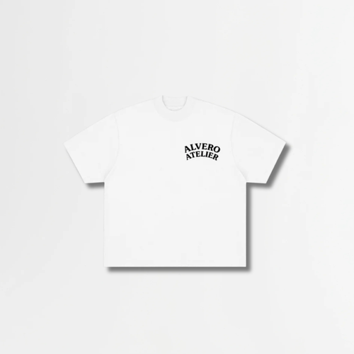 1012 T-SHIRT - BLANC/NOIR
