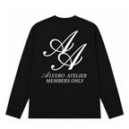 1013 LONGSLEEVE- ZWART/WIT