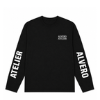 1009-2 LONGSLEEVE-ZWART/WIT