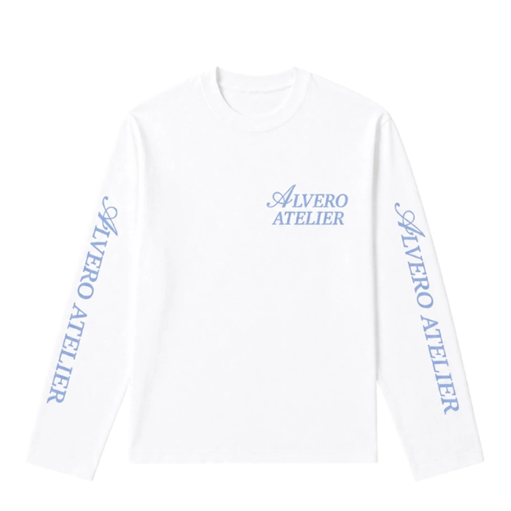 2004 LONGSLEEVE- BLAUW/WIT
