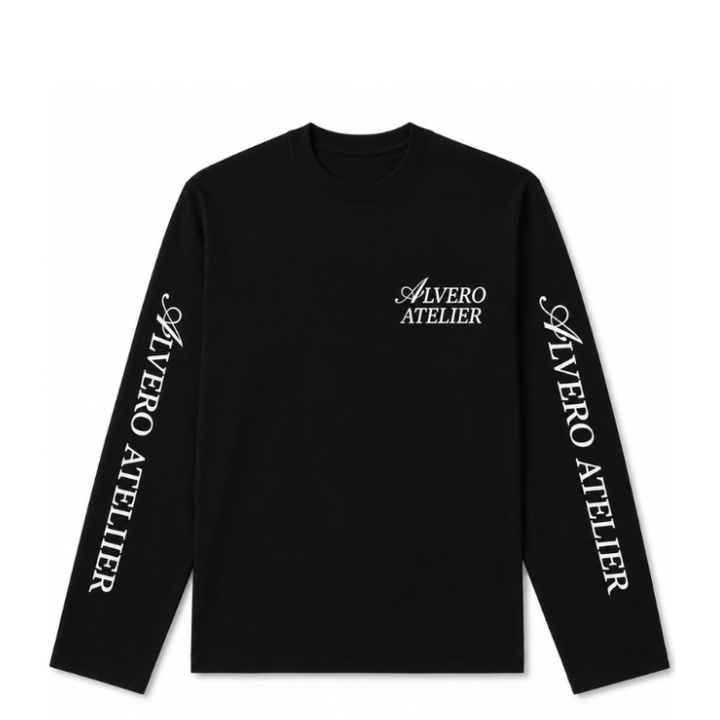 2006 LONGSLEEVE - ZWART/WIT