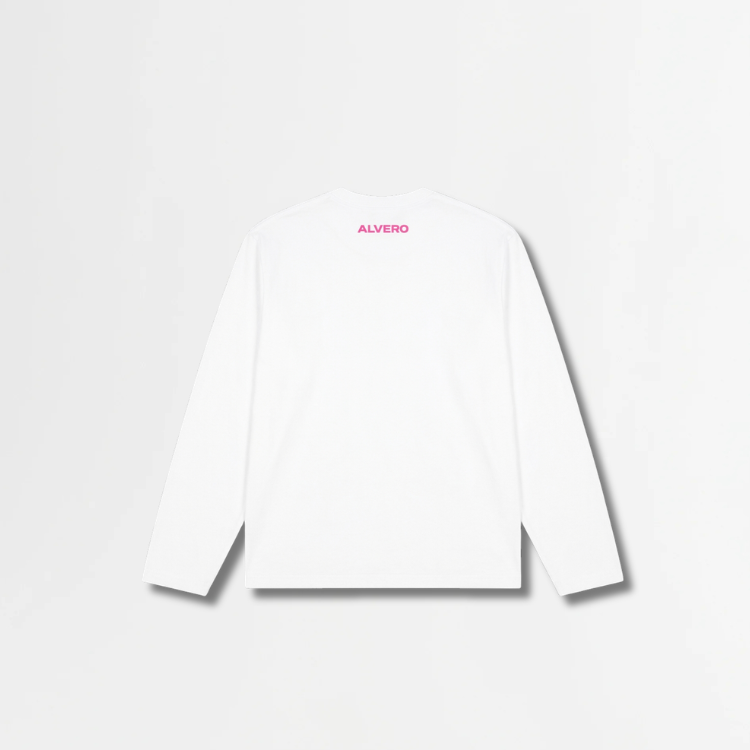 3029 MANCHES LONGUES BLANC/ROSE