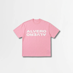3027 T-SHIRT ROSE/BLANC