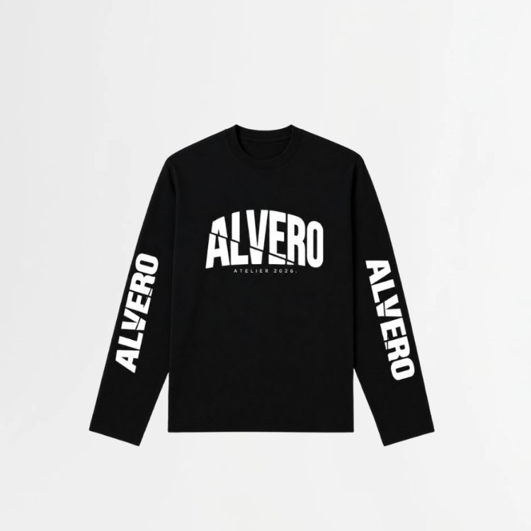 2008 LONGSLEEVE-ZWART WIT