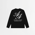 1013 LONGSLEEVE- ZWART/WIT