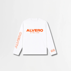 1002-1 LONGSLEEVE- ORANJE/WIT