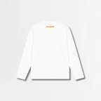 1002-1 LONGSLEEVE- ORANJE/WIT