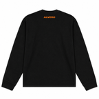 1003-1LONGSLEEVE- ORANJE/ZWART