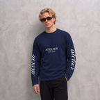 9030 LONGSLEEVE DUNKELBLAU