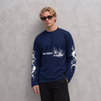 9032 LONGSLEEVE DUNKELBLAU