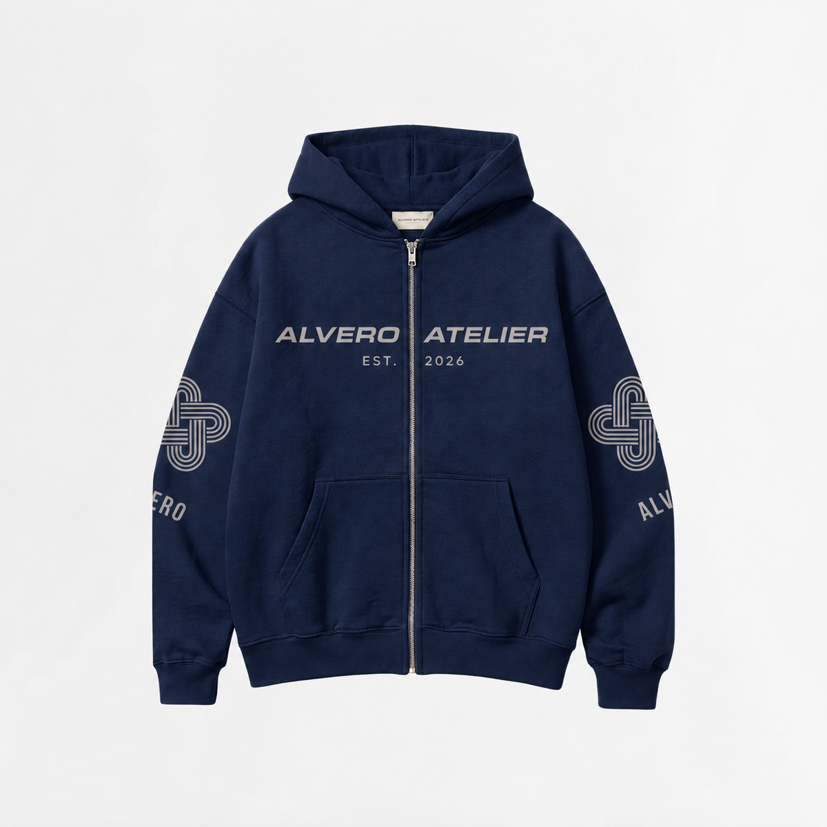 7091 ZIPPER GRANATOWY